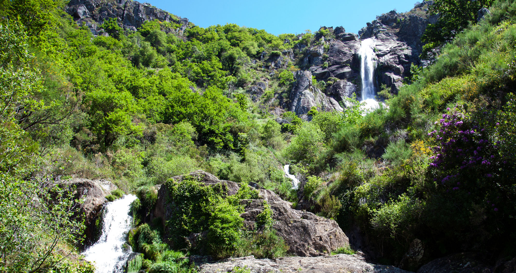 Mizarela Waterfall European Atlantic Geoparks Route